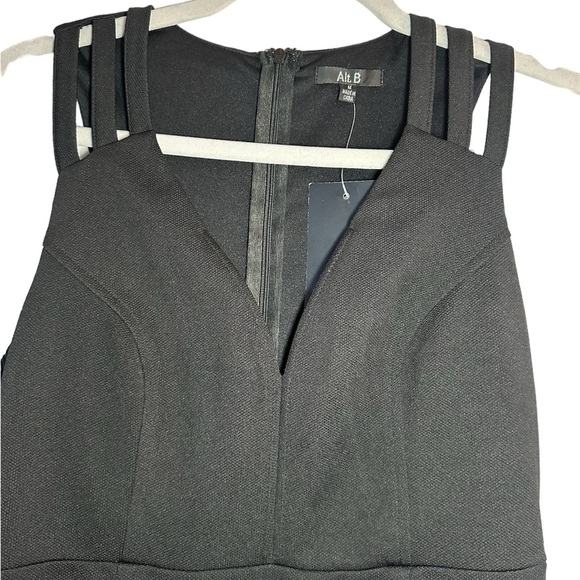 Alt. B Medium Midi Black Dress - Picture 2 of 4